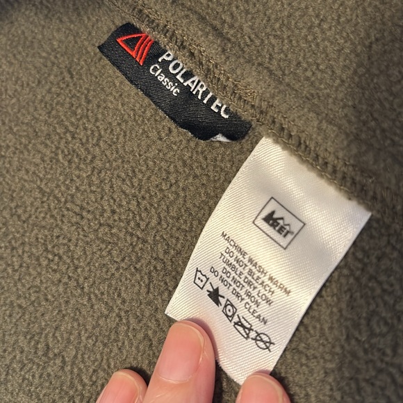 REI fleece zip up jacket * men's XL * - Picture 5 of 10